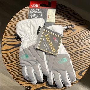 North Face Unisex Youth Large Gloves